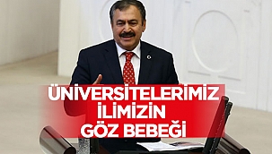 Veysel EROĞLU, Üniversiteler İlimizin gözbebeği 