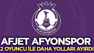 Afjet Afyonspor, Veysel Karani ve Kaan ile yollarını ayırdı