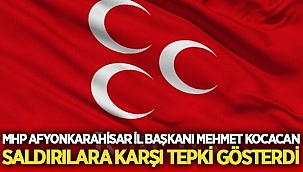 Mehmet Kocacan saldırılara karşı tepki gösterdi