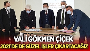 Vali Gökmen Çiçek, 2021'de de Güzel İşler Çıkaracağız