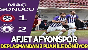 Zonguldak Kömürspor:1 Afjet Afyonspor:2 