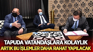 Afyon Tapu Müdürlüğünde bu işlemler artık daha kolay! 