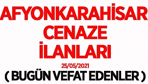Afyon Vefat duyuruları