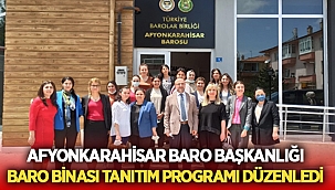 Afyon Barosu yeni binasını tanıttı! 