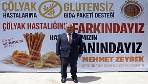 Afyon'da Çölyak hastası vatandaşlara gıda paketi desteği verilecek