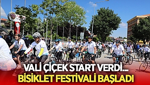 Afyonda bisiklet festivali başladı