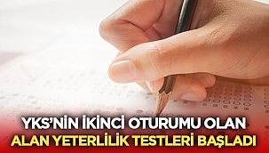 Afyonda öğrenciler YKS sınavında ter döküyor