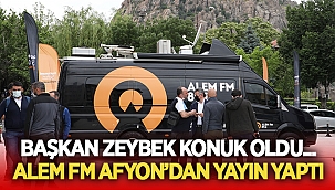 Alem FM Afyondan yayın yaptı! 