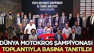 Dünya Motokros Şampiyonası toplantıyla basına tanıtıldı