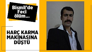 Harç karma makinesine düşerek hayatını kaybetti