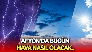 Meteoroloji açıkladı! İşte Afyon'da hava durumu