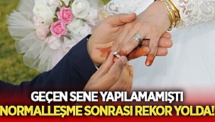 Normalleşme sonrası Afyon'da düğün rekoru bekleniyor!