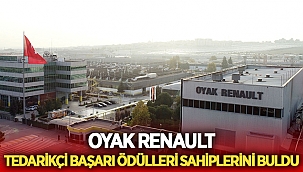 Oyak Renault başarılı tedarikçilerini ödüllendirdi