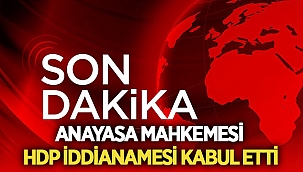 Son Dakika: AYM, HDP’nin kapatılmasına ilişkin iddianameyi kabul etti