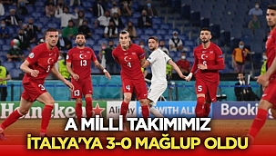 Türkiye, İtalya'ya 3-0 mağlup oldu