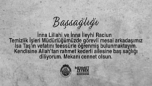 Afyon Belediye personeli İsa Kuş vefat etti