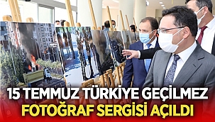 Afyon'da 15 Temmuz fotoğraf sergisi açıldı