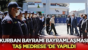 Afyon'da bayramlaşma programı yapıldı