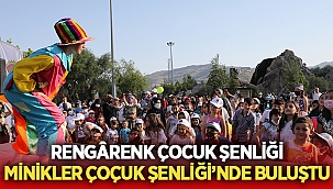 Afyon'da çocuklar şenlikte buluştu! 