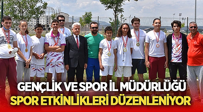 Afyon Gençlik ve Spor İl Müdürlüğü spor etkinlikleri düzenleniyor
