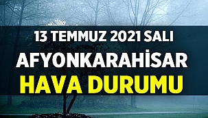 Afyon Hava durumu: Meteoroloji'den yüksek sıcaklık uyarısı