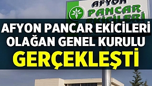 Afyon Pancar Ekicileri Kooperatifi’nde büyük oy farkı! 