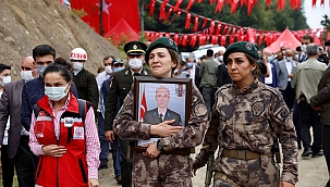 Astsubay Fatih Güney ve sözleşmeli er Emrah Arslan uğurlandı