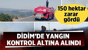 Aydın’ın Didim'de yangın kontrol altına alındı