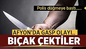 Gençlere bıçak çekip, motosikleti gasp ettiler