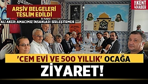 Kütahya'da Cem Evi ve 500 Yıllık Ocağa ziyaret! 