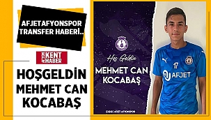 Mehmet Can Kocabaş Afjet Afyonspor'a transfer oldu