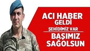 Piyade Uzman Çavuş Halil Çelebi şehit oldu
