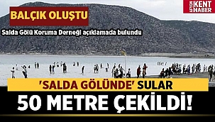 Salda gölü can derdinde, yetkililer para derdinde! 