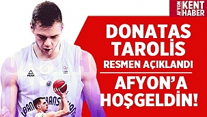 Afyon Belediyespor, Donatas Tarolis'i kadrosuna kattı