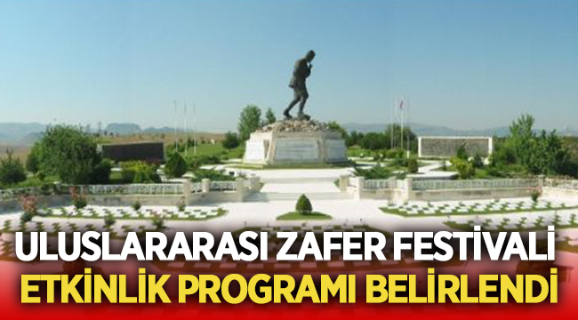 Afyon'da 30 Ağustos festival etkinlikleri belli oldu