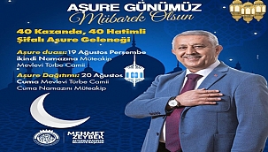 Afyon'da 40 Hatimli Şifalı Aşure Günü etkinlikleri başlıyor