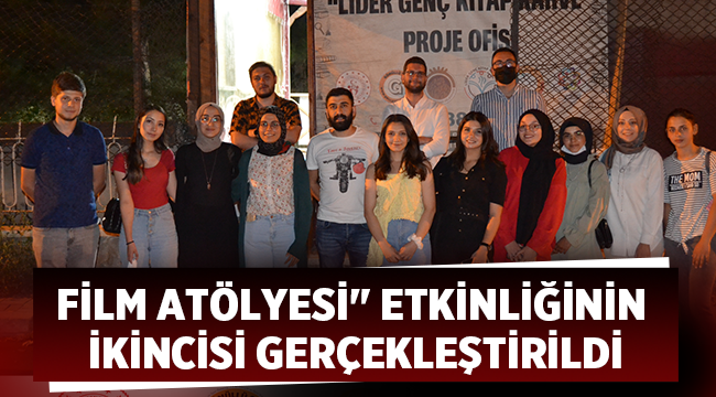 Afyon'da Film Atölyesi etkinliğinin ikincisi gerçekleştirildi