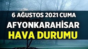 Afyon Hava Durumu - Günlük Afyon Hava Durumu 