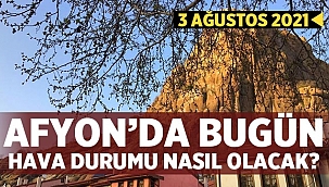 Afyon hava durumu: Sıcaklık devam edecek! 