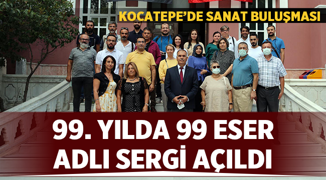 Afyon Kocatepe Üniversitesi 99. Yılda 99 Eser isimli sergisini açtı