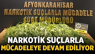 Afyonkarahisar’da esrar maddesi ele geçirildi