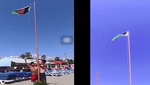 Alanya’daki bayrak asma görüntülerine açıklama geldi