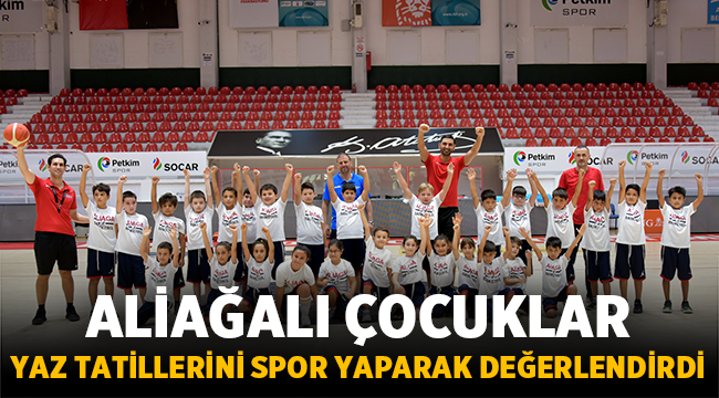 Aliağa Belediyesi Spor Okulları son maçlarla tamamlandı