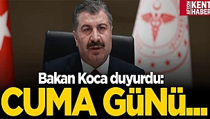 Bakan Fahrettin Koca'dan aşı açıklaması! 