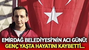 Emirdağ'da belediye personeli hayatını kaybetti