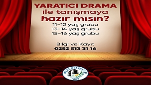 Milas'ta Yaratıcı Drama Kurs Kayıtları Devam Ediyor