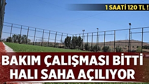 Sandıklı'da Halı Saha yenilendi! 