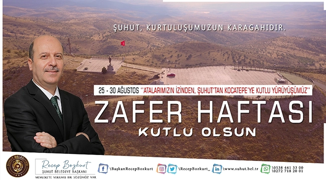 Şuhut'ta etkinlikler İlçe stadyumunda başlayacak