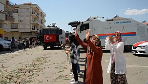 TOMA’lar yangın yerinde destek verdi