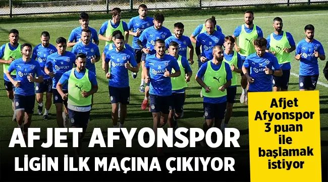 Afjet Afyonspor bugün Bodrumspor ile karşılaşacak
